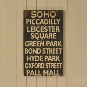 London landmarks wall plaque