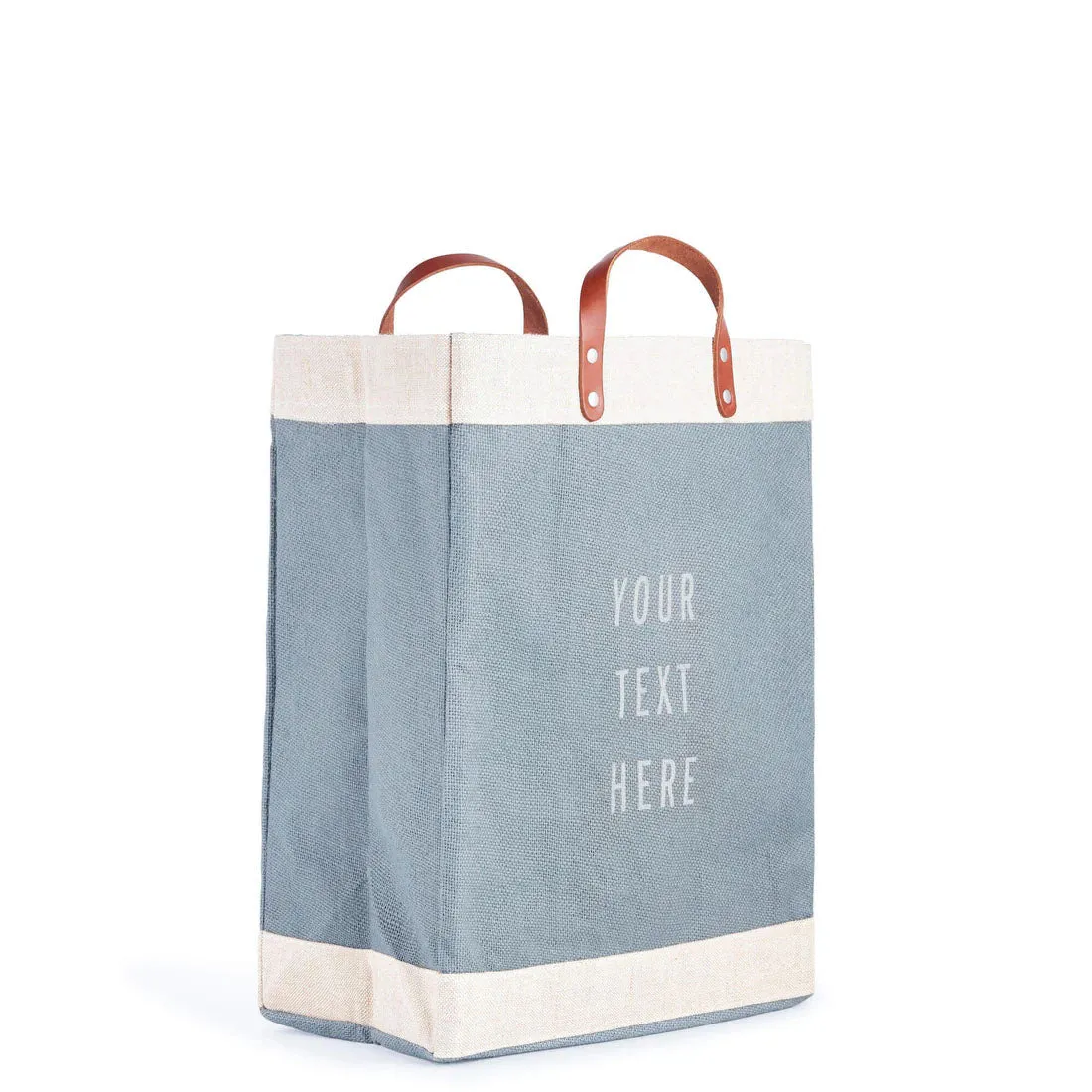 Market Bag in Cool Gray