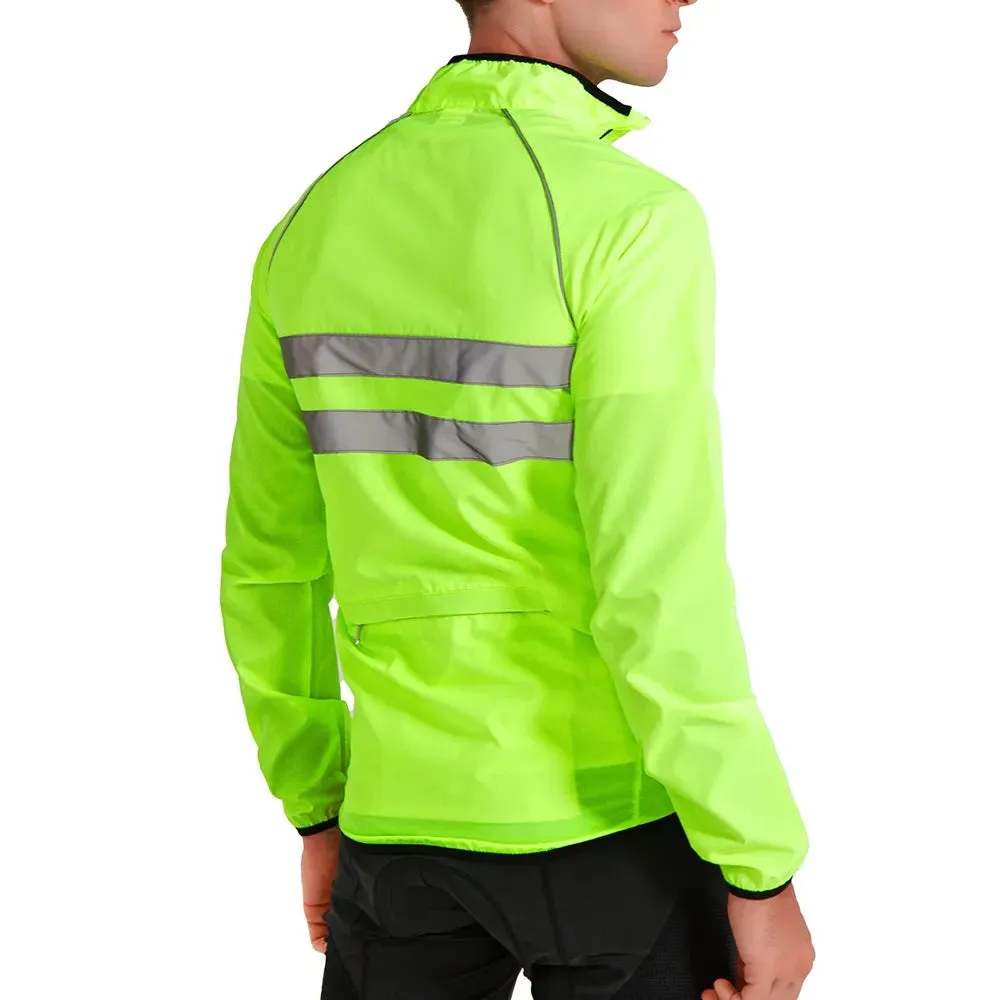 Men Cycling Windbreaker MTB Bicycle Long Sleeve Coat Water Resistant Outdoor Sport Jersey Bike Jacket Cycling Clothing