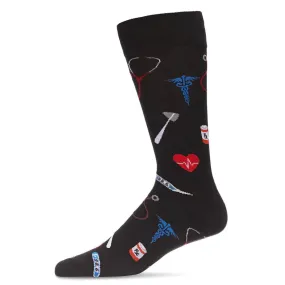 Men`s Bamboo Crew Socks - Medical