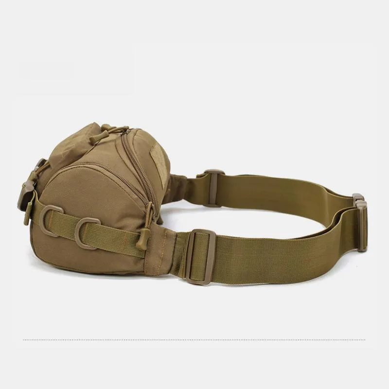 Men's Large Capacity Tactical Waist Bag Camouflage Military Waist Bag Shoulder Bag