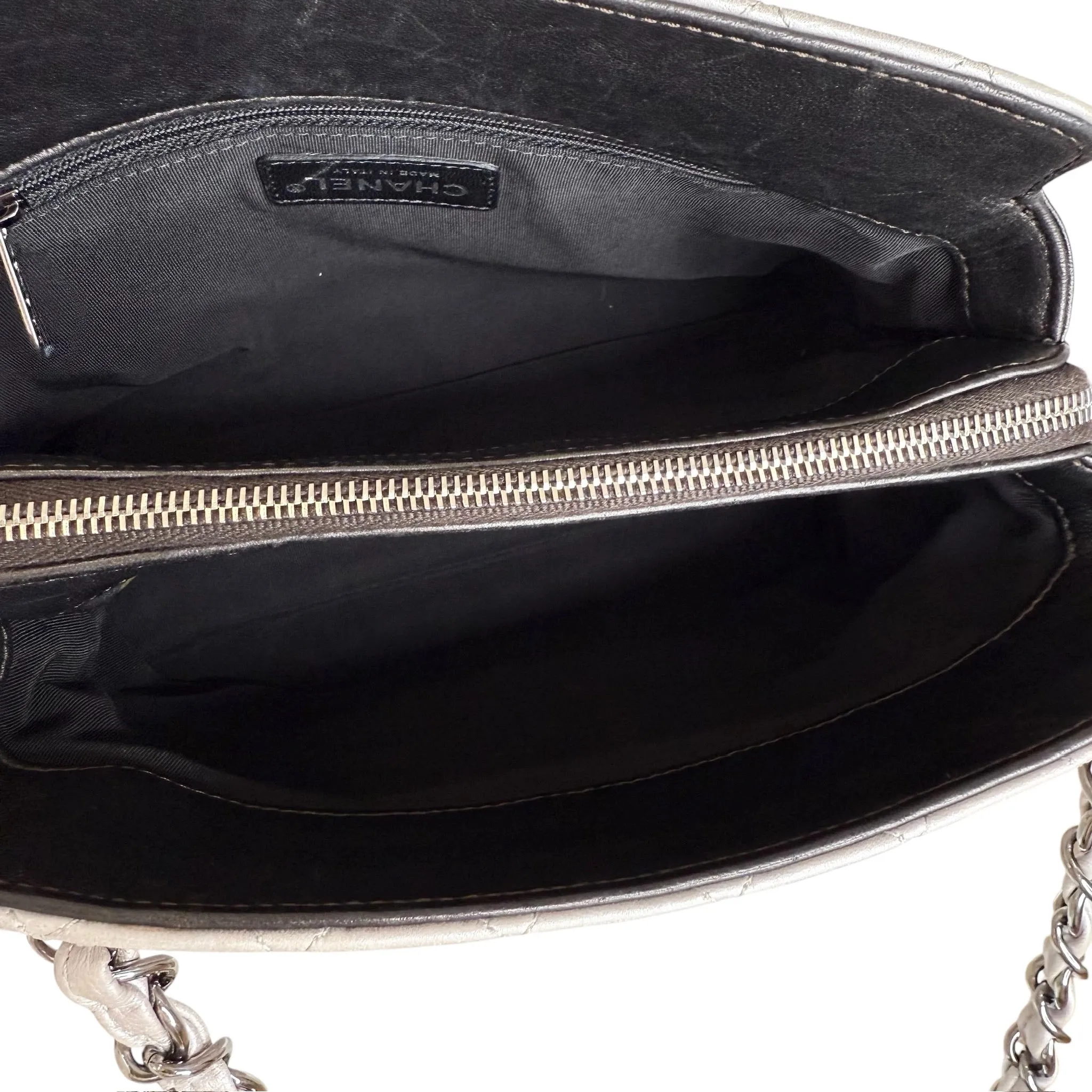 Metallic Lambskin Cocomark Bag