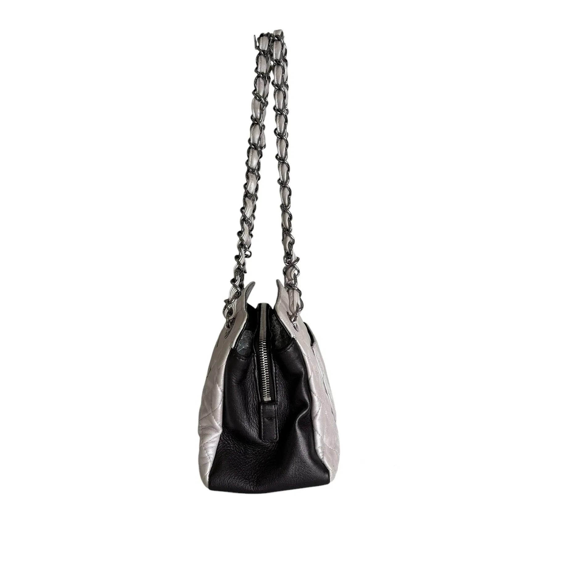 Metallic Lambskin Cocomark Bag