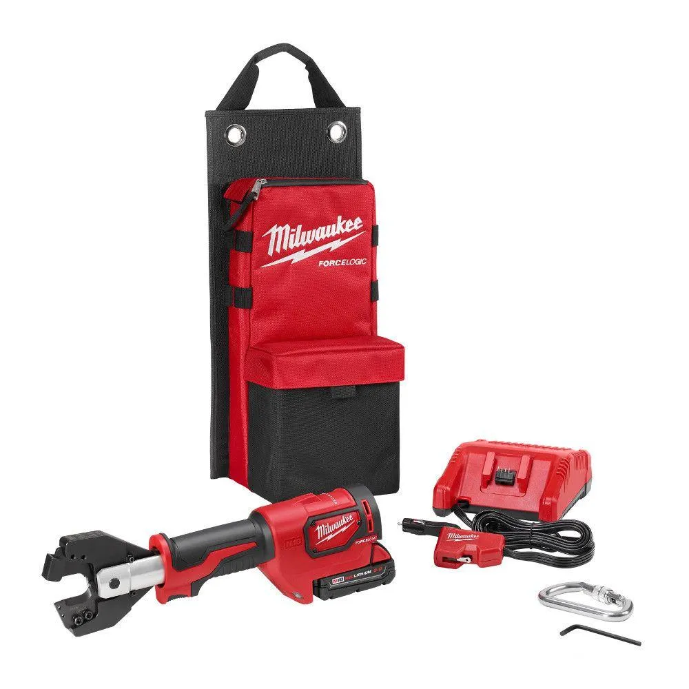 Milwaukee 2672-21S M18 18-Volt Lithium-Ion Cordless Cable Cutter With Steel Jaws with 2.0Ah Battery