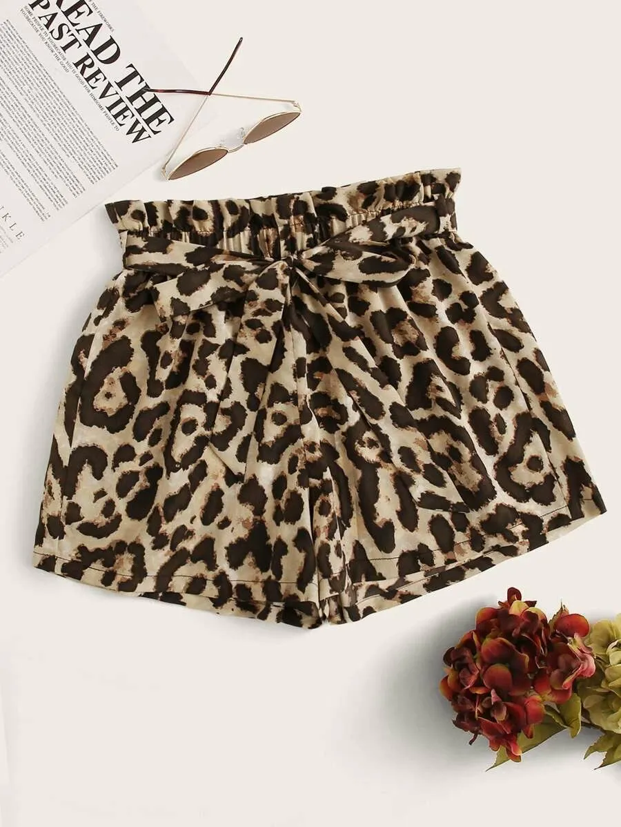 Modica Leopard Shorts