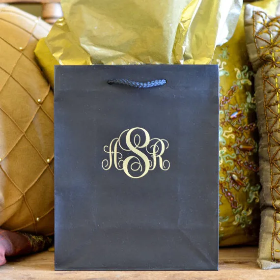 Monogram Hotel Wedding Welcome Bags