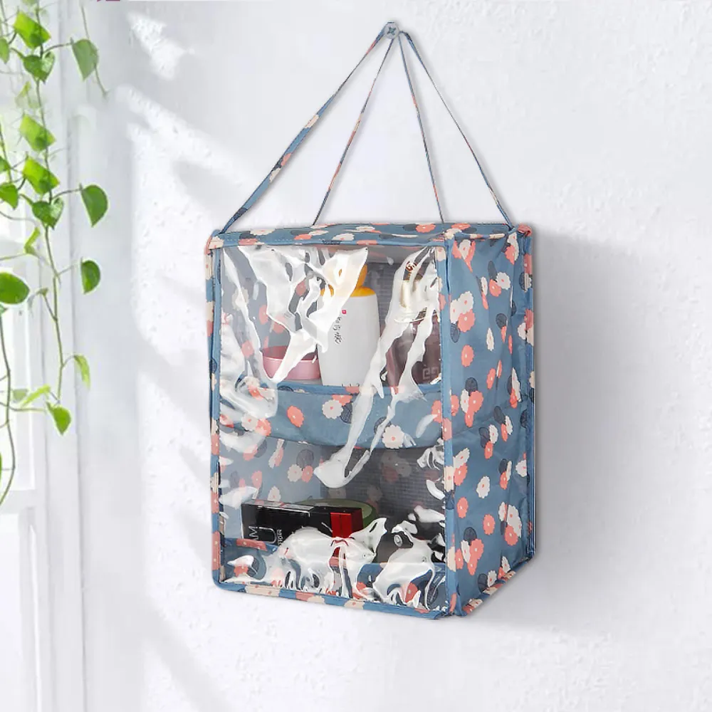 Multi-Functional Oxford Cloth Wall-Mounted Storage Hanging Bag