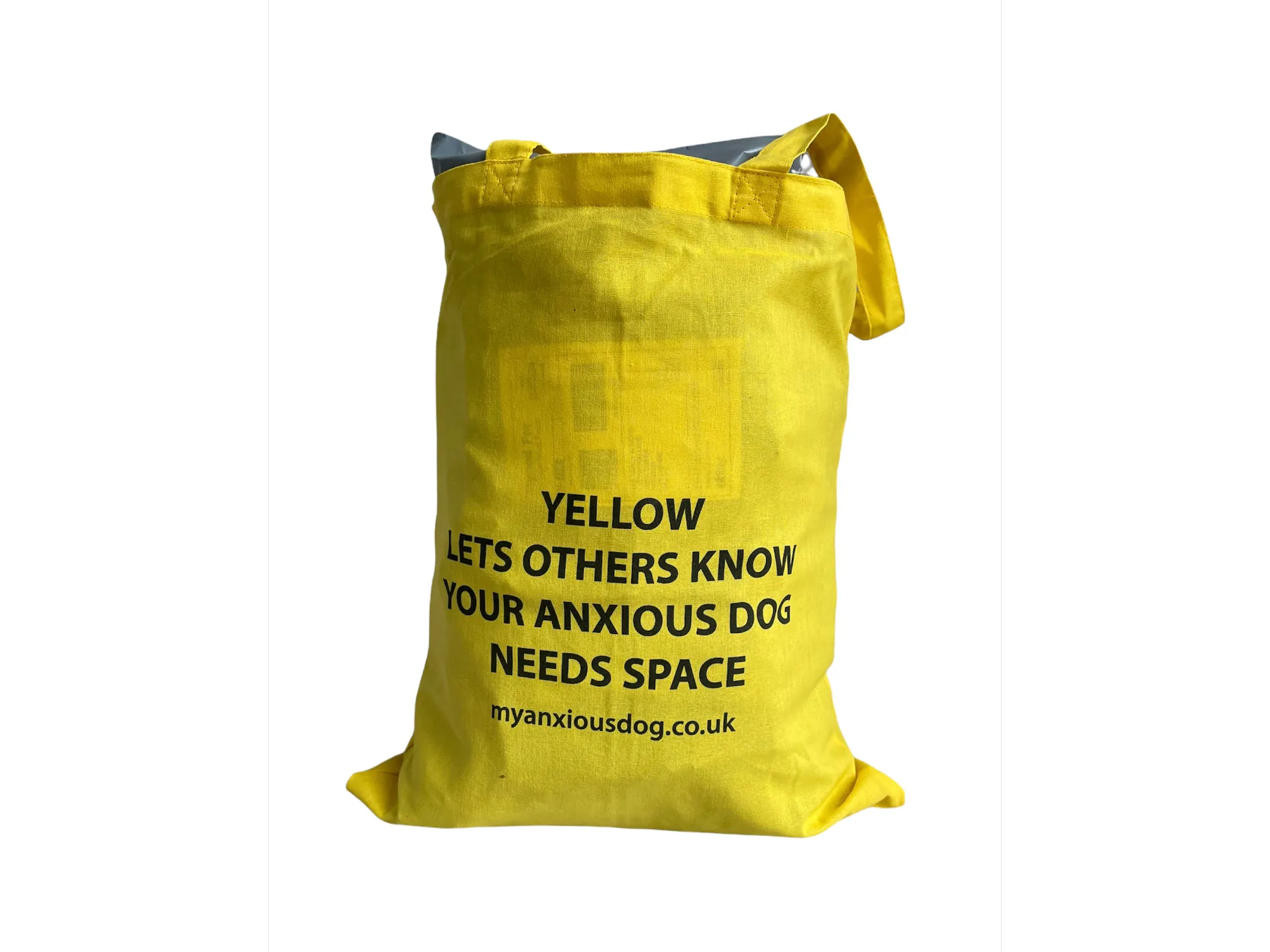 My Anxious Dog Yellow Space Awareness Cotton Bag