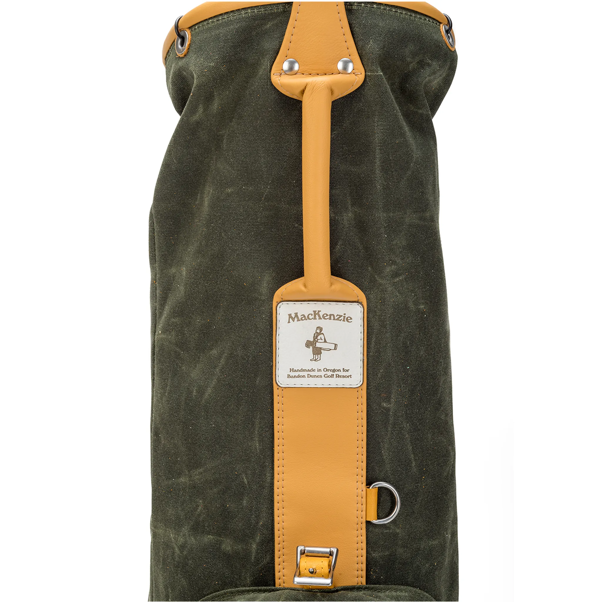 New Waxed Canvas Golf Bag- Sheep Ranch