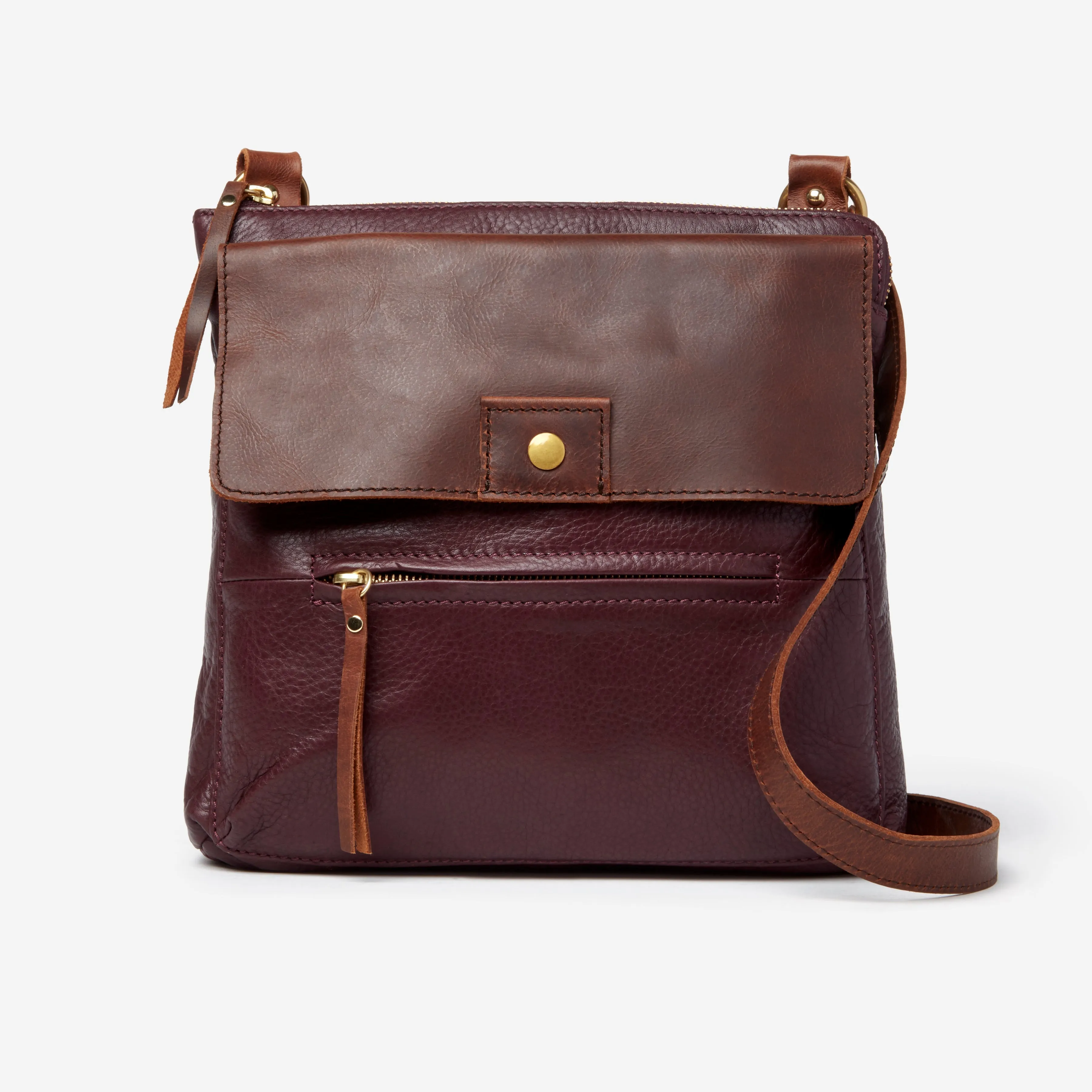 Osgoode Marley Leather Women's Luna Flapped Crossbody