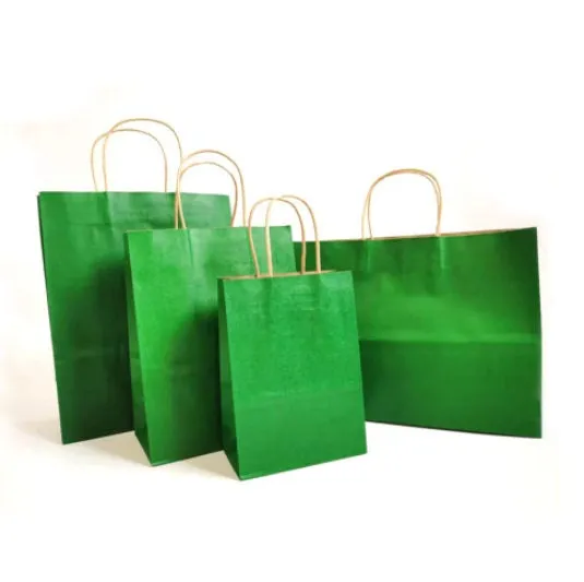 Paper Gift Bags, Paper Bags, Brown Paper Bags, Kraft Paper Bags, Shopping Bags, Retail Merchandise Bags, Paper Bag, Choose Size & Quantity