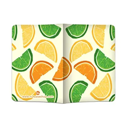 Passport Cover Travel Wallet Holder -Sweet Lime