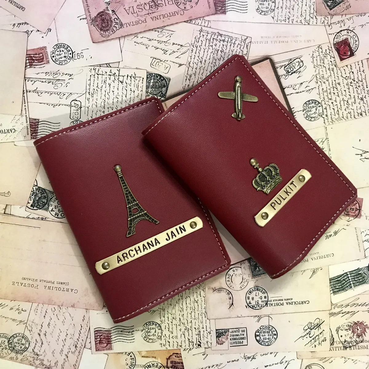 Passport Covers (Wine)