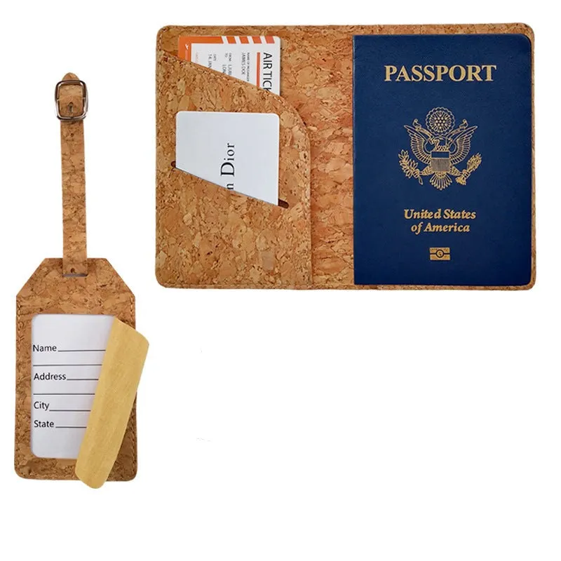 Passport holder and luggage tag