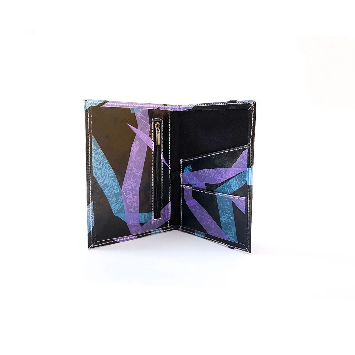 Passport Holder -  Blues Confetti