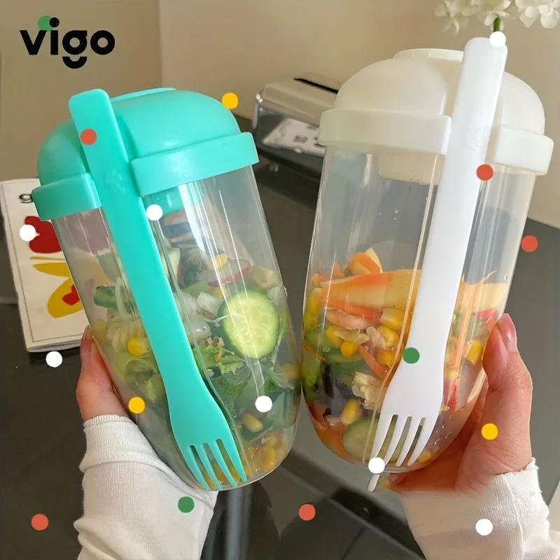 Portable Salad Cup Healthy Convenient  1Pc Container