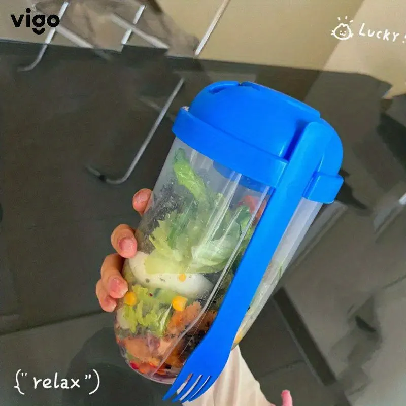 Portable Salad Cup Healthy Convenient  1Pc Container