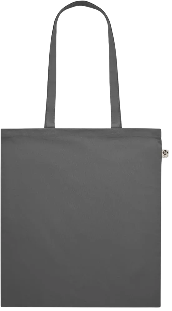 Premium colored organic cotton shopping bag