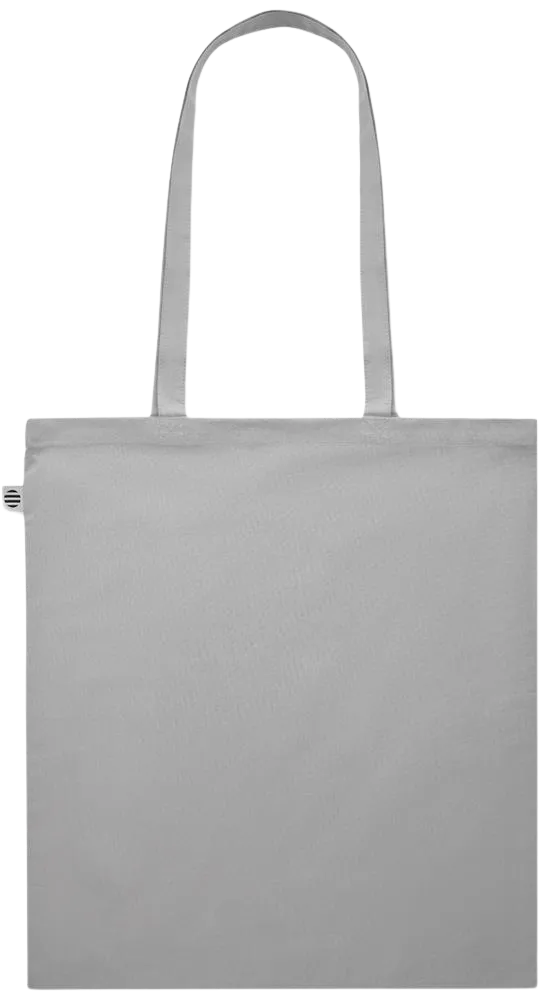 Premium colored organic cotton shopping bag