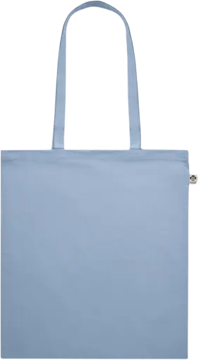 Premium colored organic cotton shopping bag