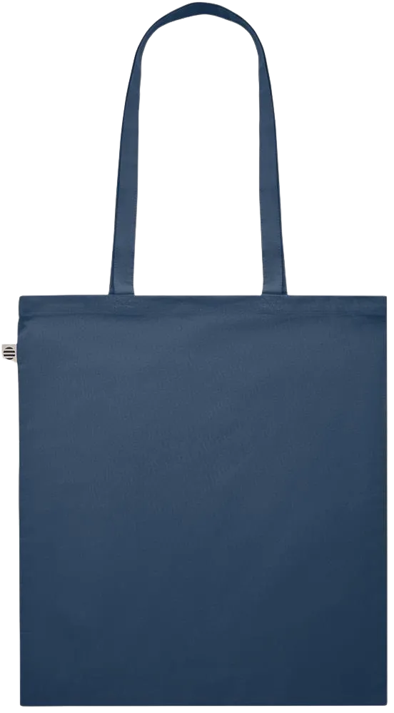 Premium colored organic cotton shopping bag