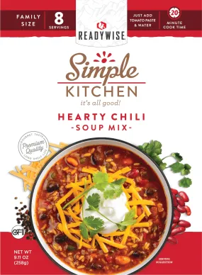 ReadyWise - Hearty Chili - 6 Pack