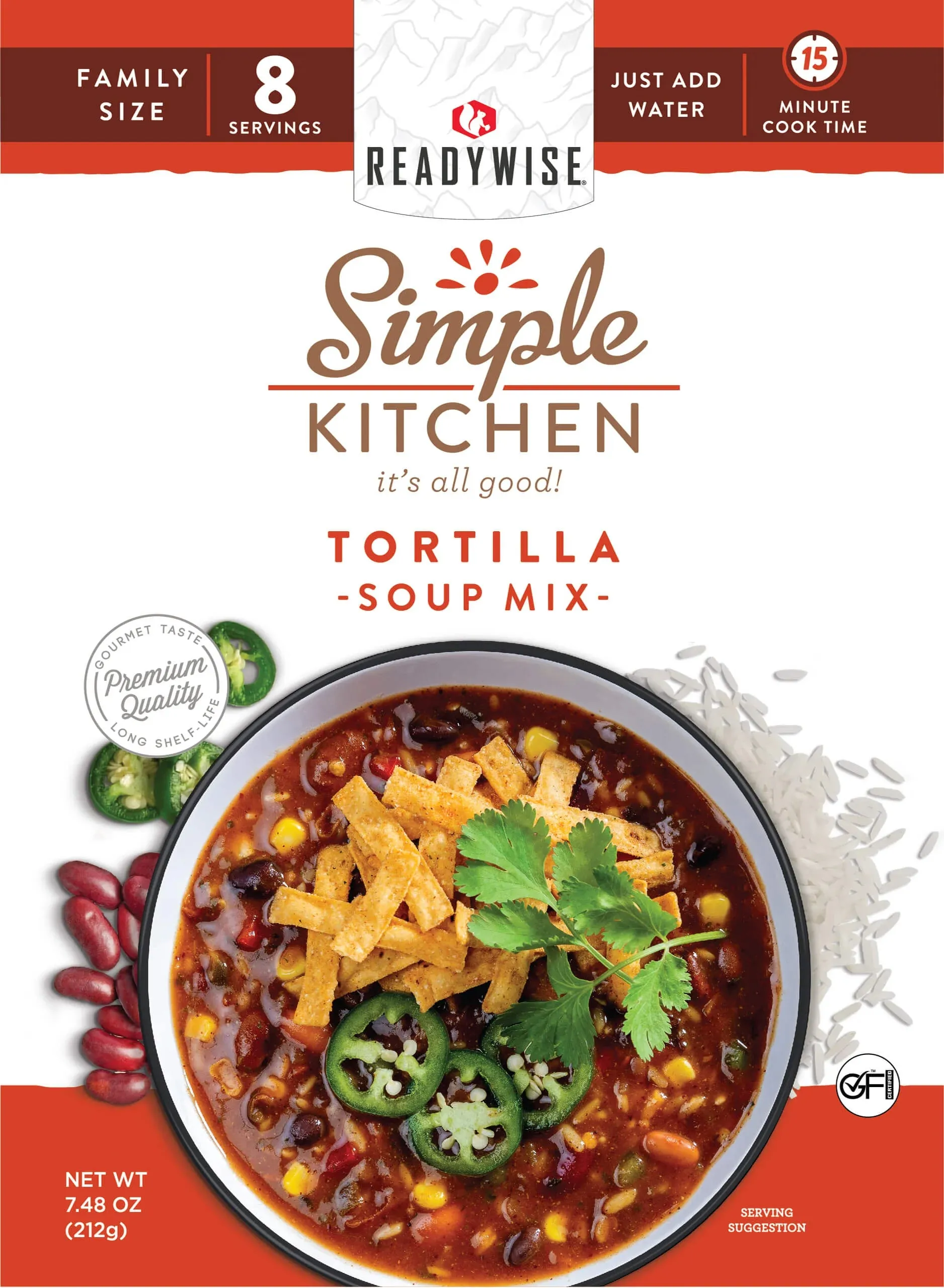 ReadyWise - Tortilla Soup - 6 Pack