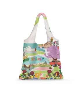 Reusable Shopping Bag - Sydney Icons by Suki McMaster