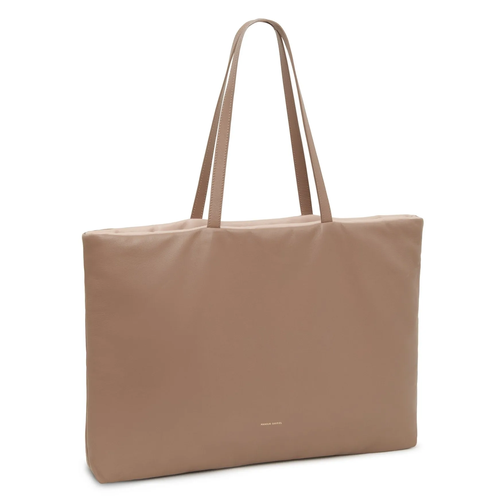 Reversible Pillow Tote Bag - Biscotto/Puff