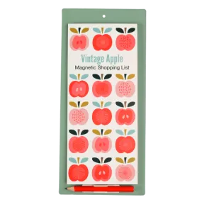 Rex London Vintage Apple Magnetic Shopping List