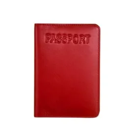 RFID Blocking Leather Passport Holder