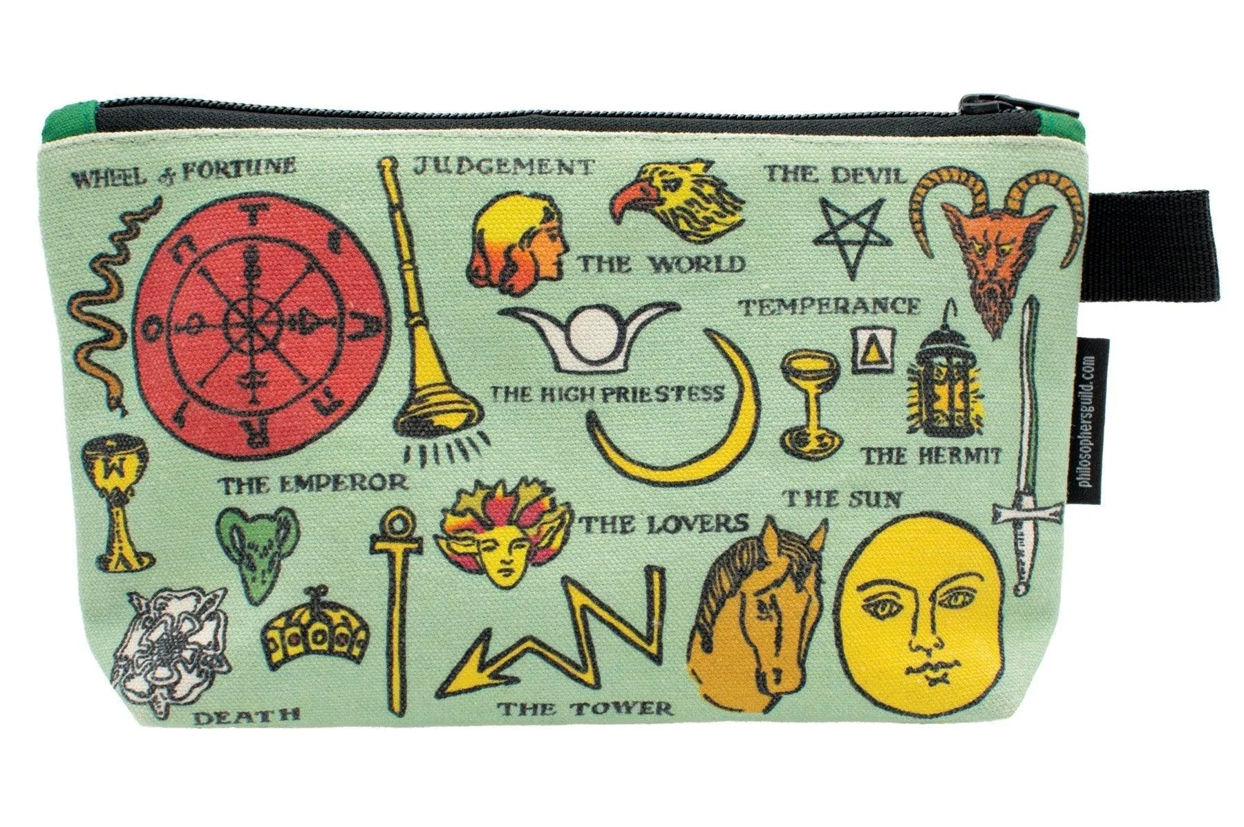 Rider Waite Tarot Images Zipper Bag