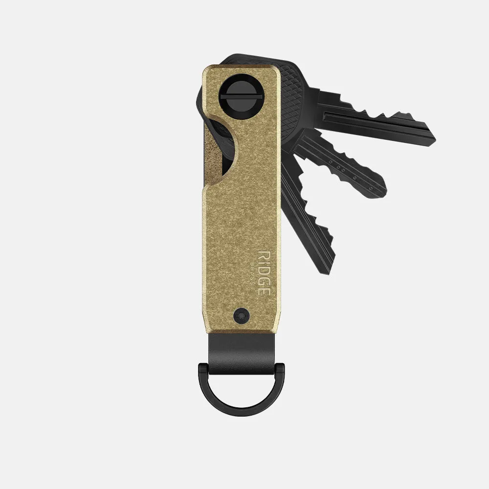 Ridge KeyCase - Brass