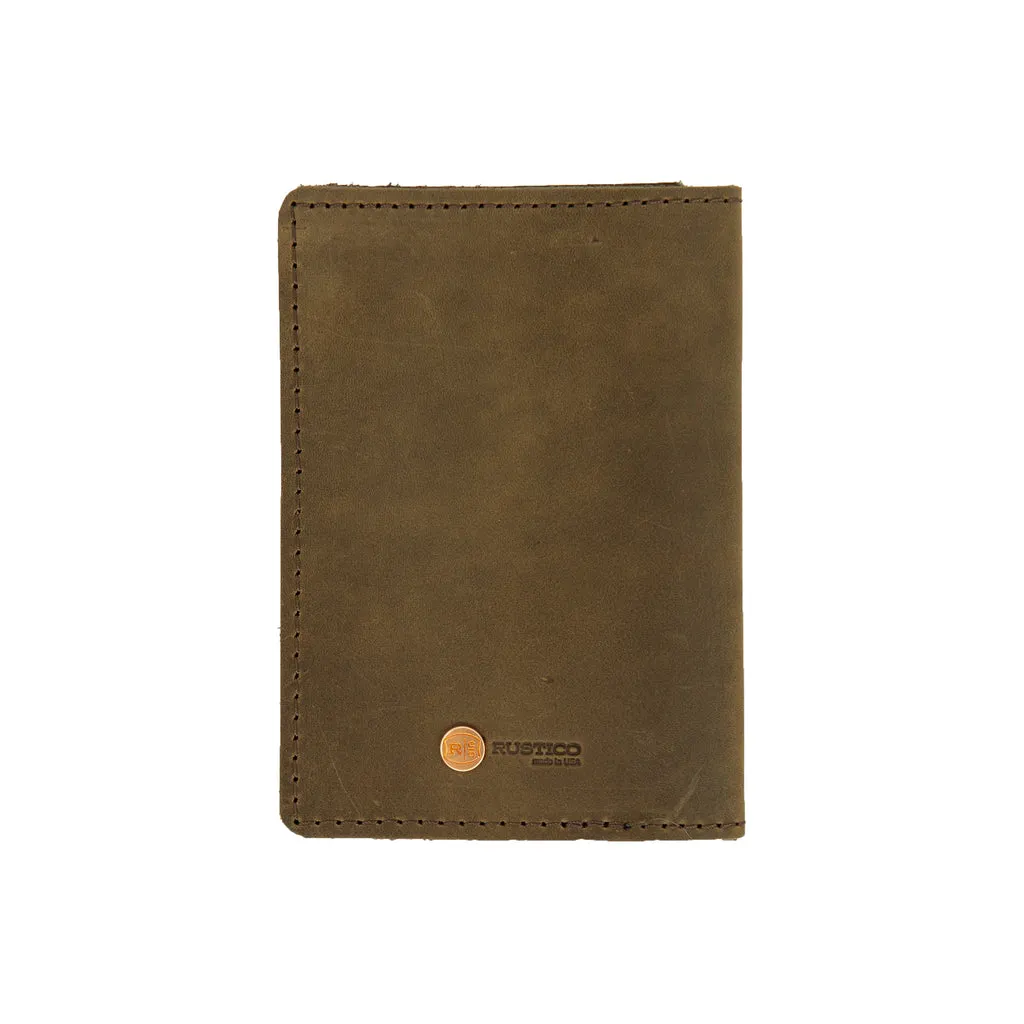 Rustico Leather Passport Sleeve