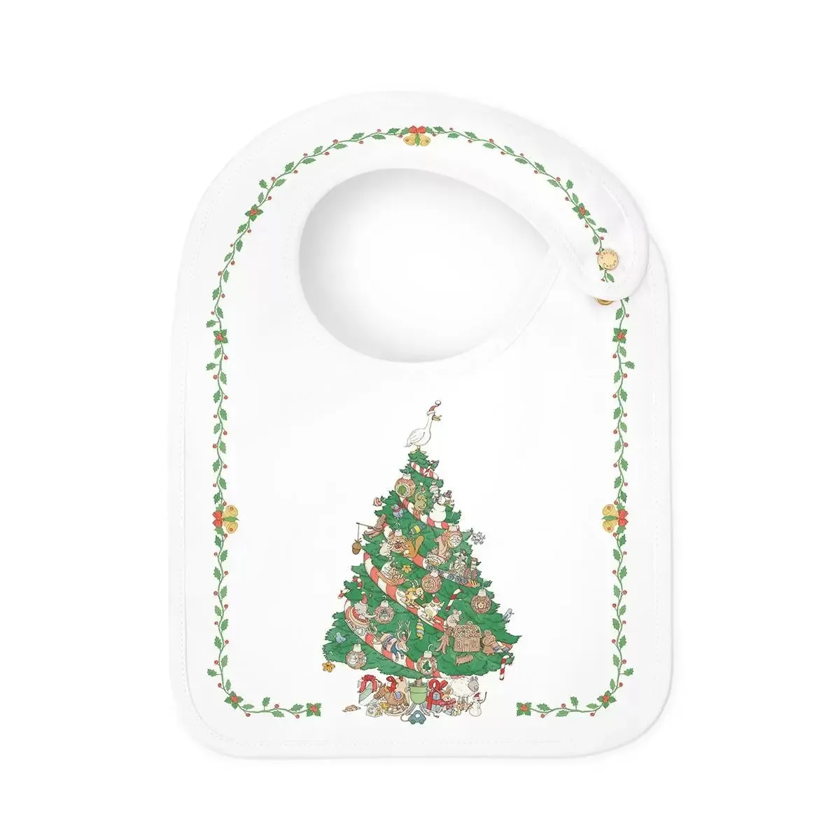 Satin Bib – Christmas