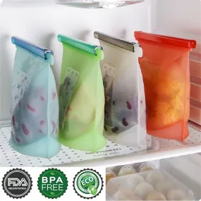 Silicone Reusable Silicone Storage Food Bag