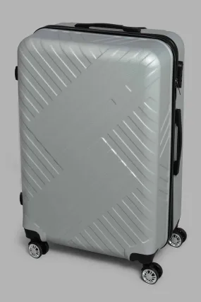 Silver Hard Trolley Case (28 Inch)