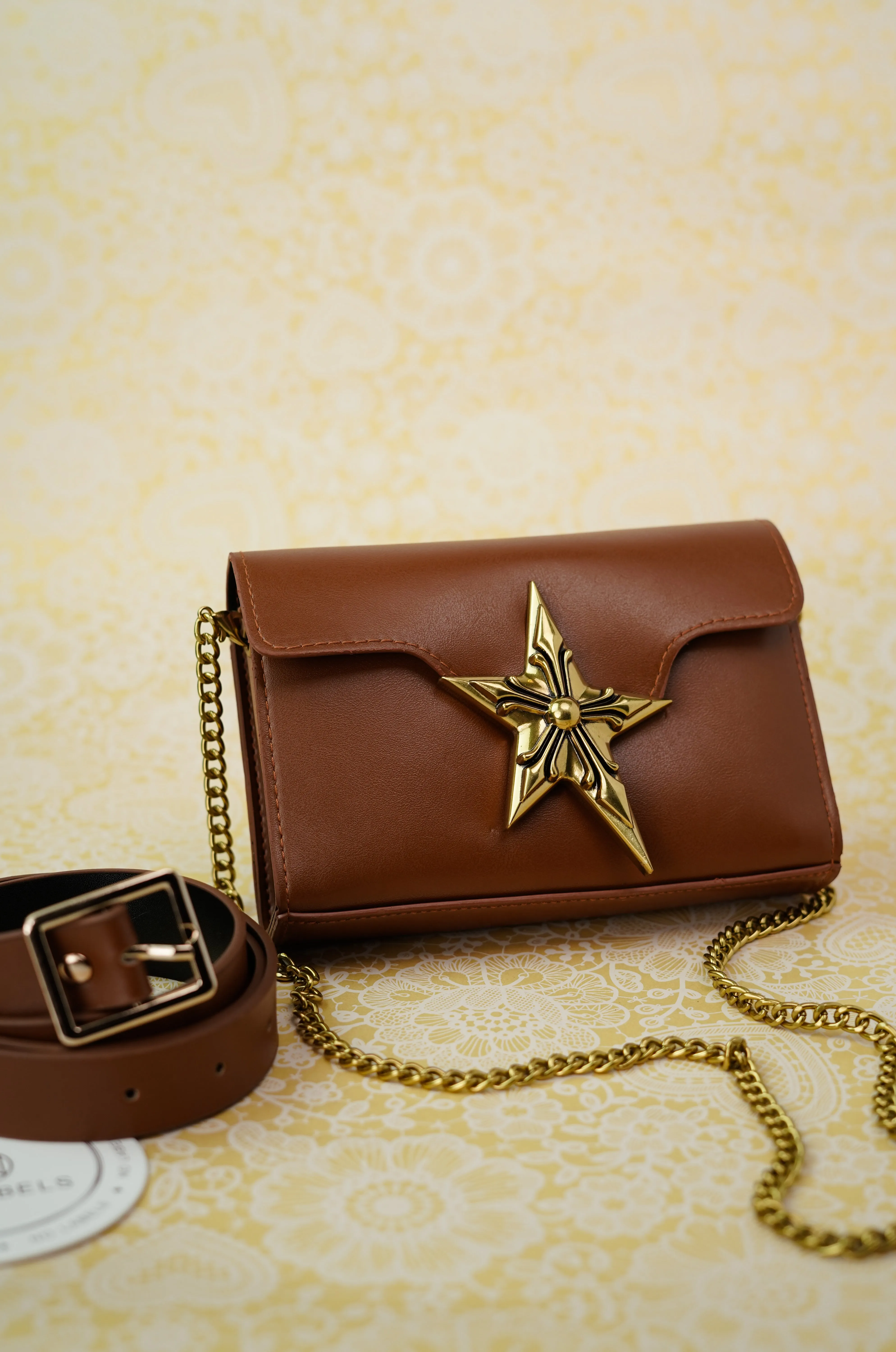 Starry Buckle Belt Bag