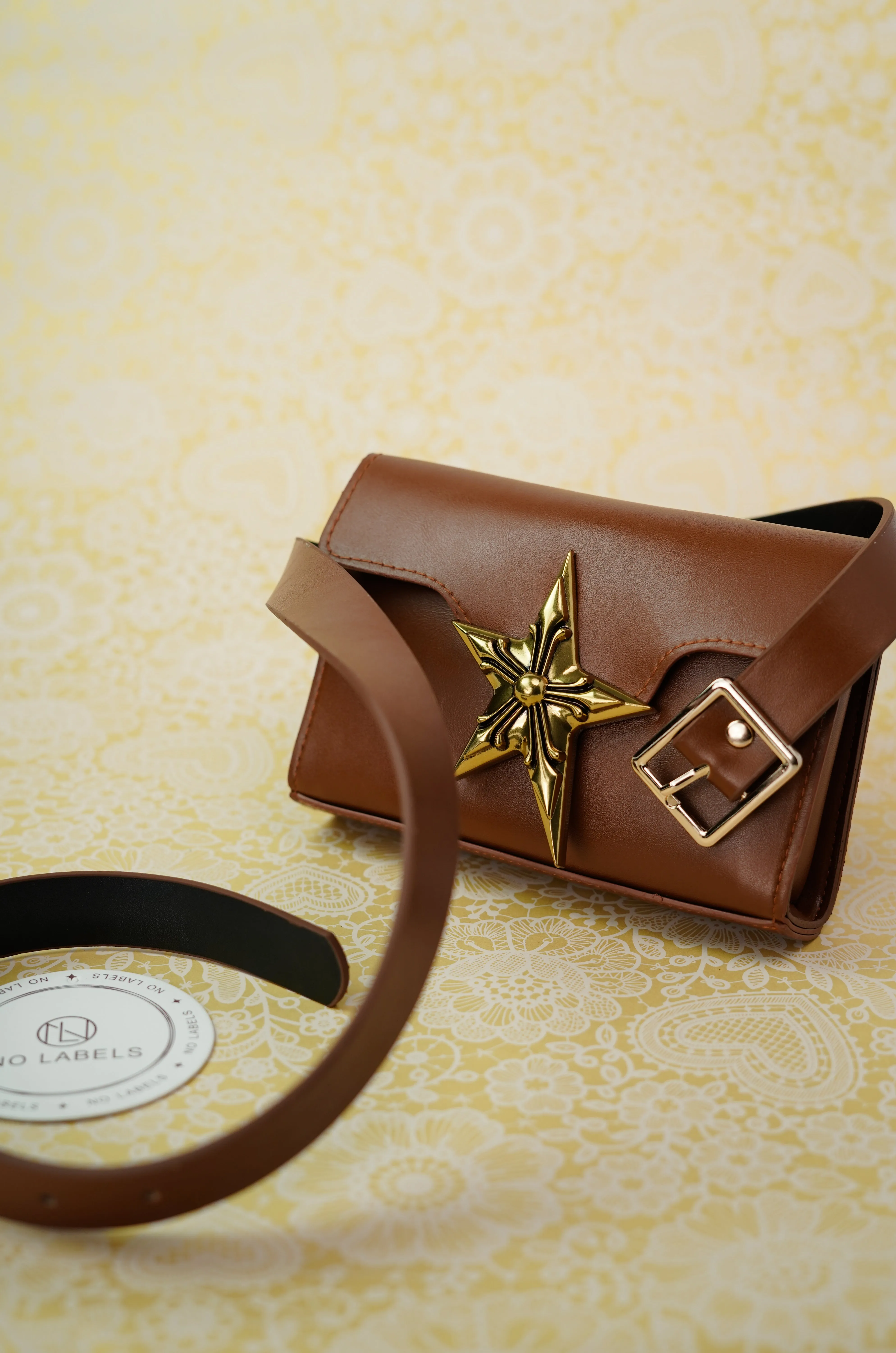 Starry Buckle Belt Bag