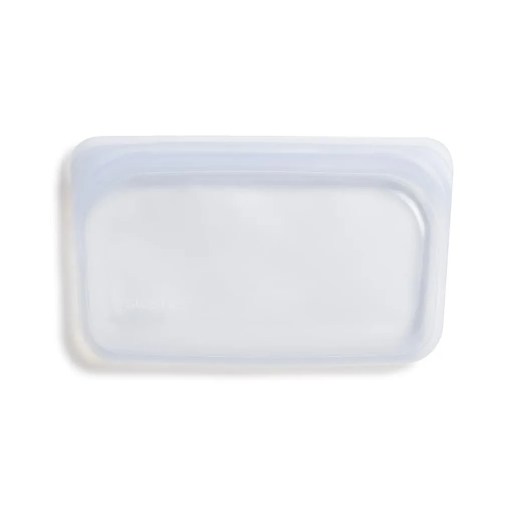 Stasher Reusable Silicone Snack Bag (Small) - Clear