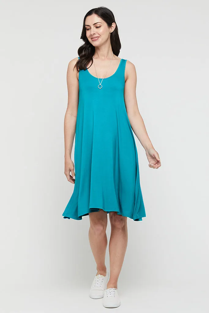 Swing Dress - Teal