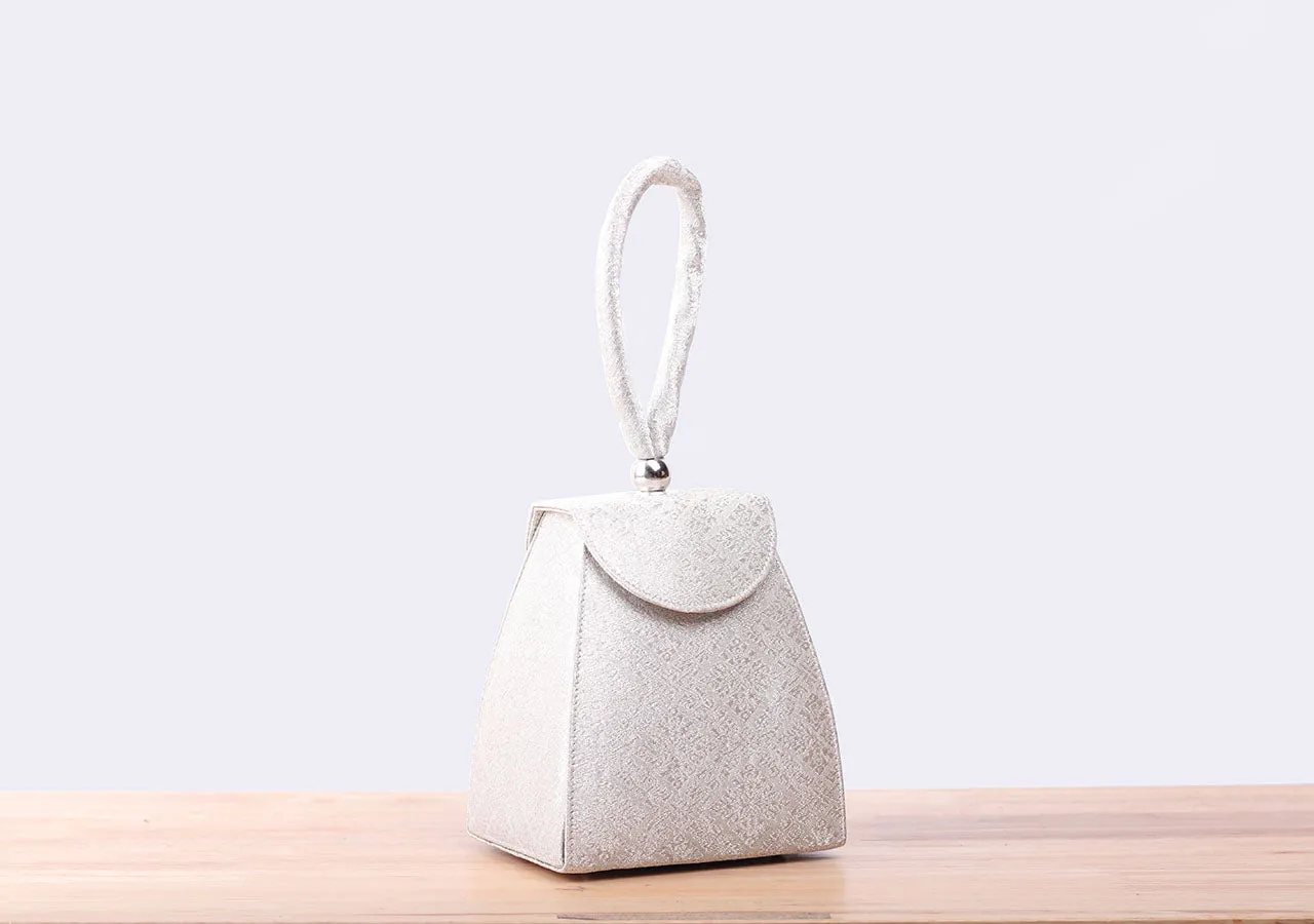 Thai Silk Bag (Grey)