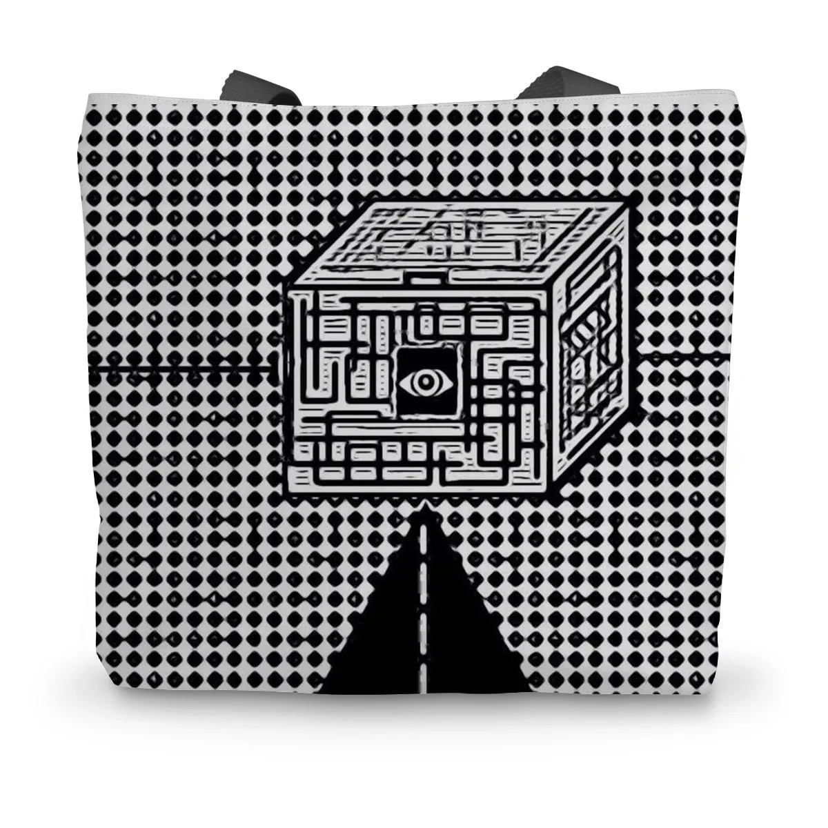 The Cube Canvas Tote Bag