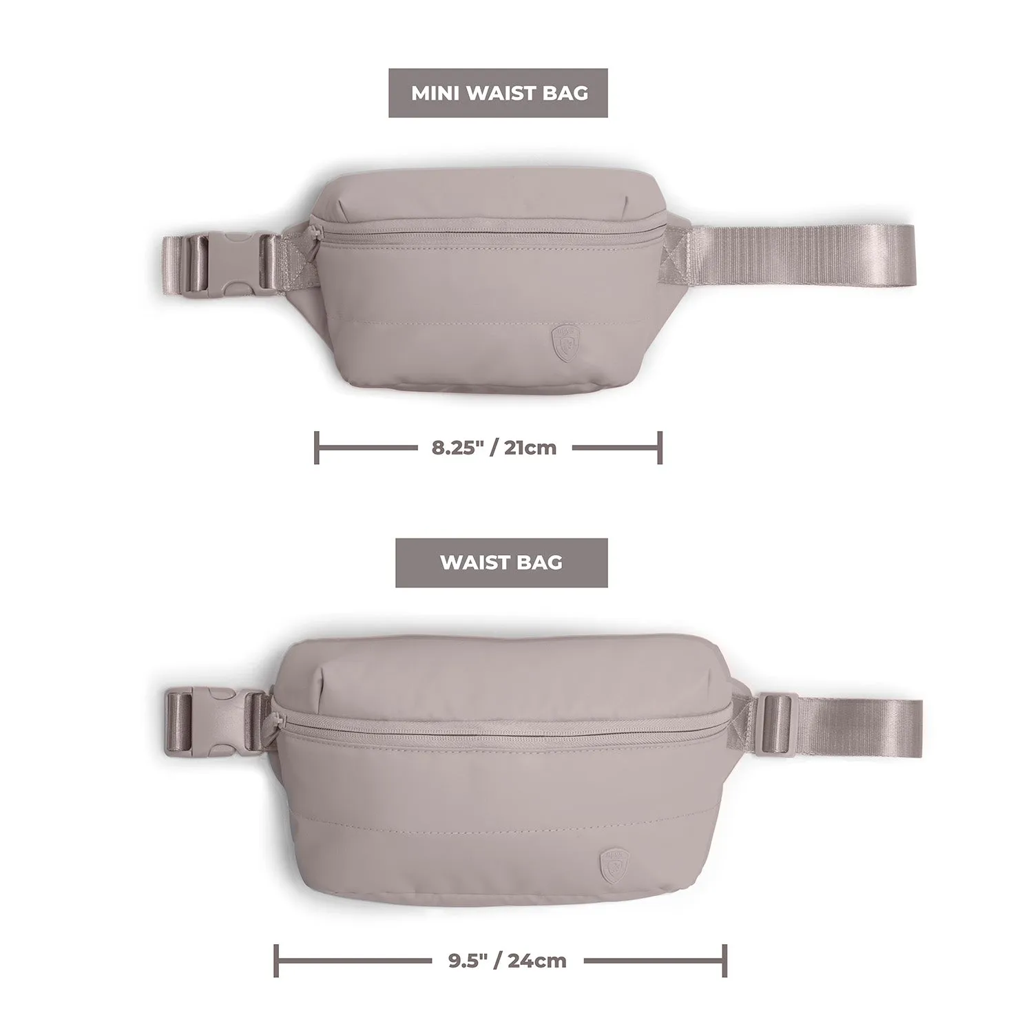 The Puffer Mini Waist Bag - Atmosphere