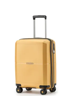 Tosca - Globetrotter Small 20in Spinner - Golden Yellow