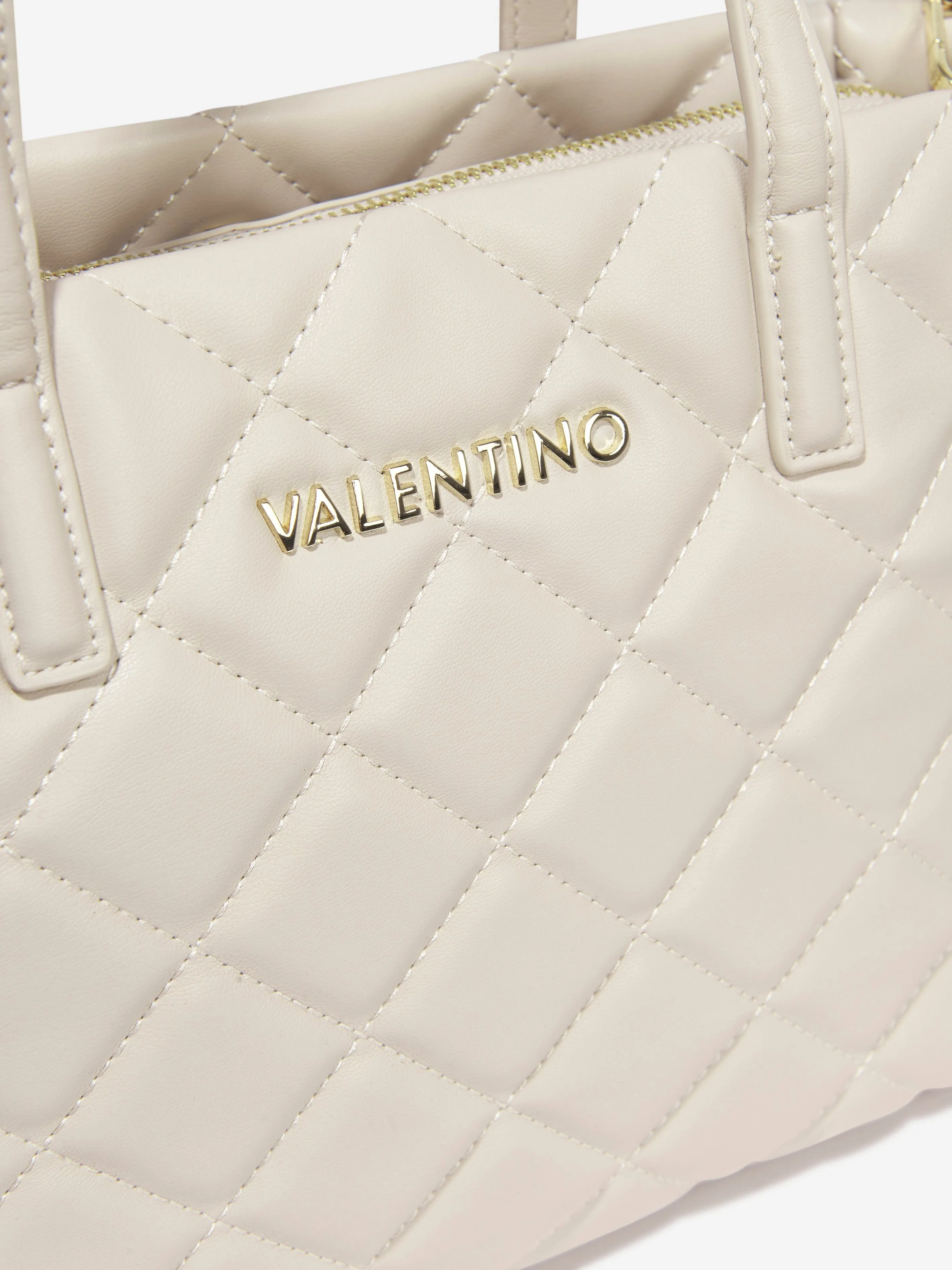 Valentino Girls Ocarina Tote Bag in Cream