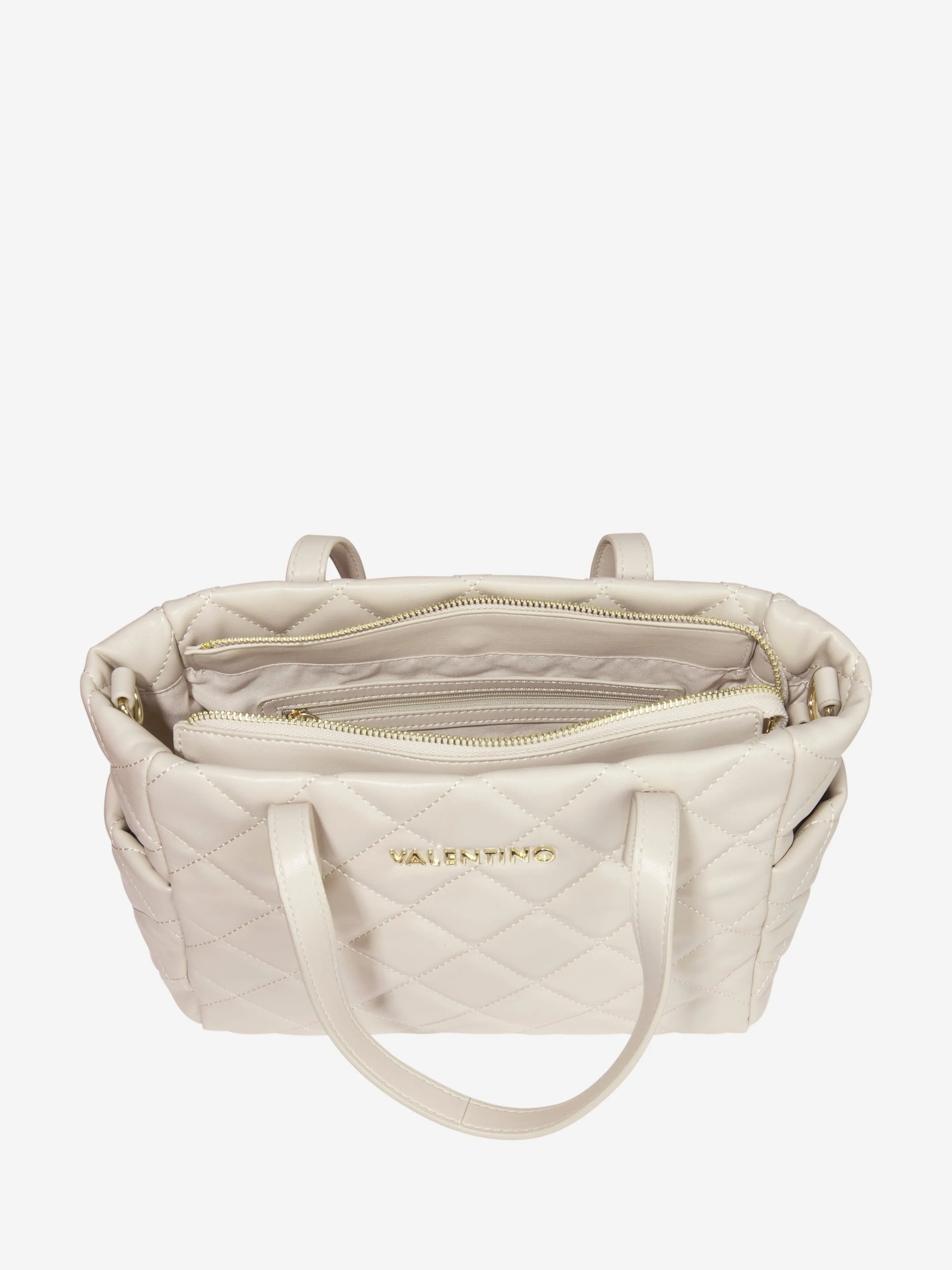 Valentino Girls Ocarina Tote Bag in Cream