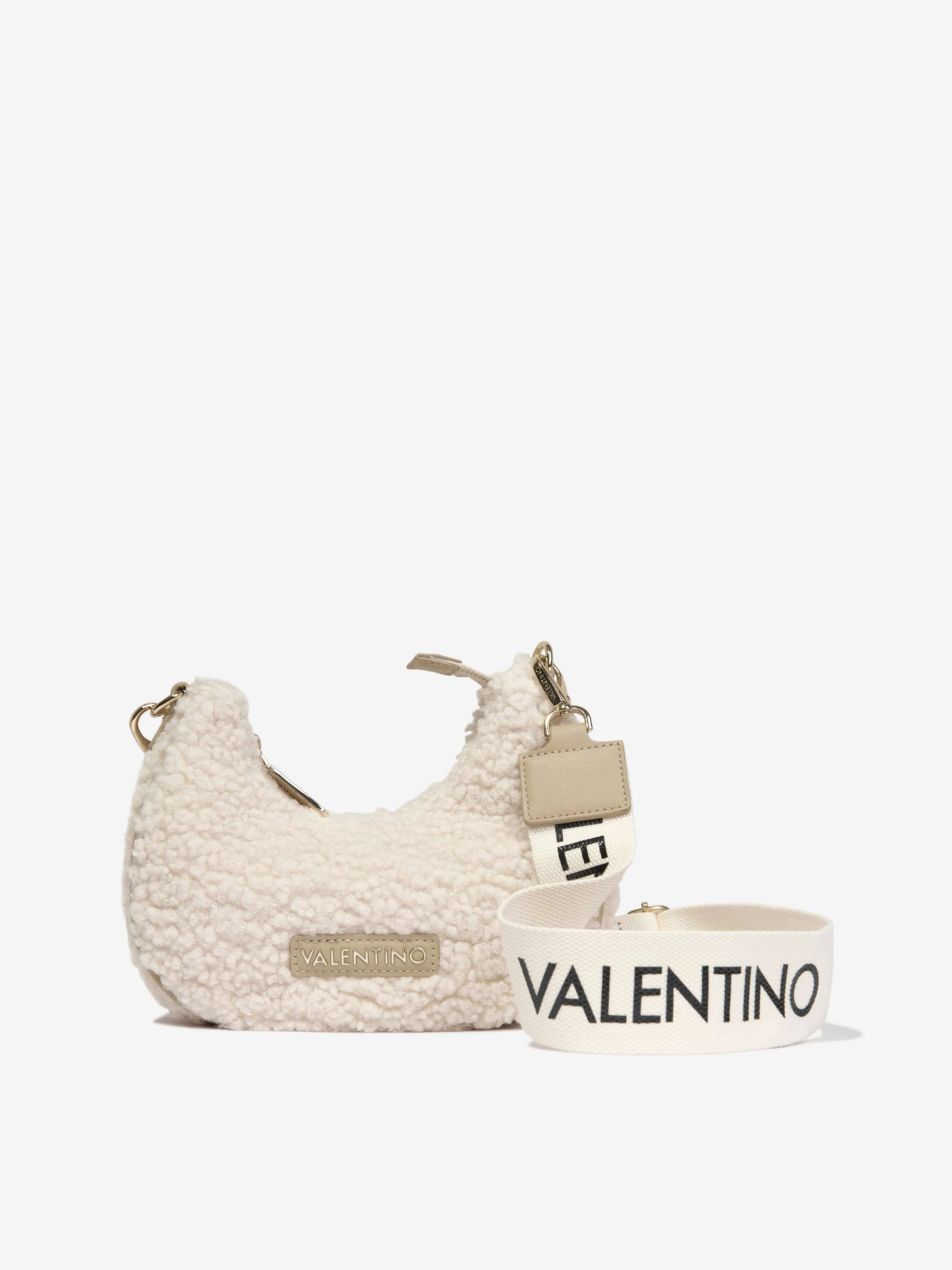 Valentino Girls Special Camy Hobo Bag in Beige (W:22cm)