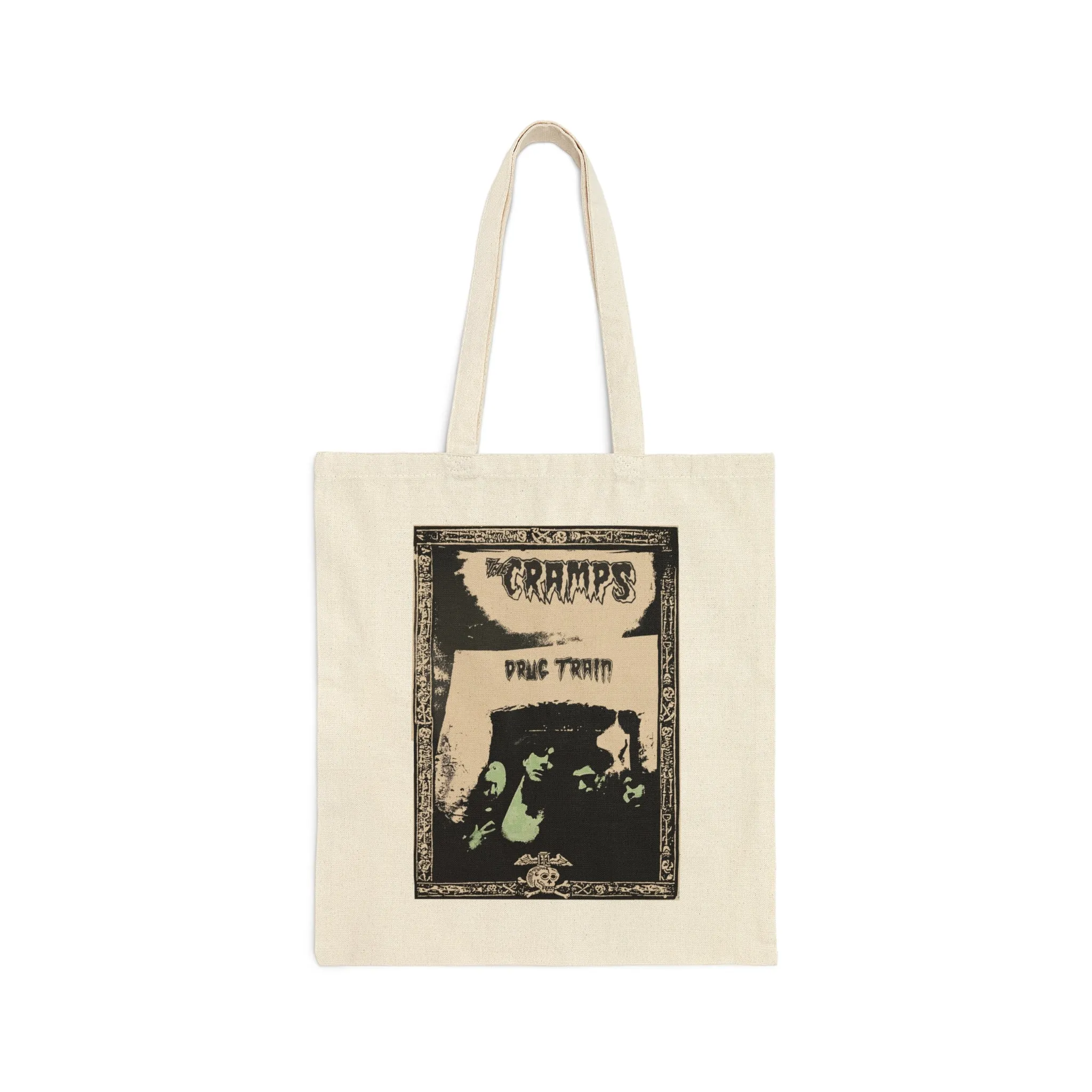 Vintage Look The Cramps- Drug Train  Tote bag