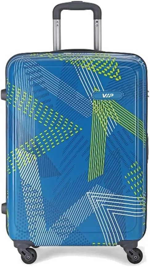 VIP Dual Edge Active 65cm, 4 Wheel Hard Case Trolley, Blue, DUAL EDGE65BLE